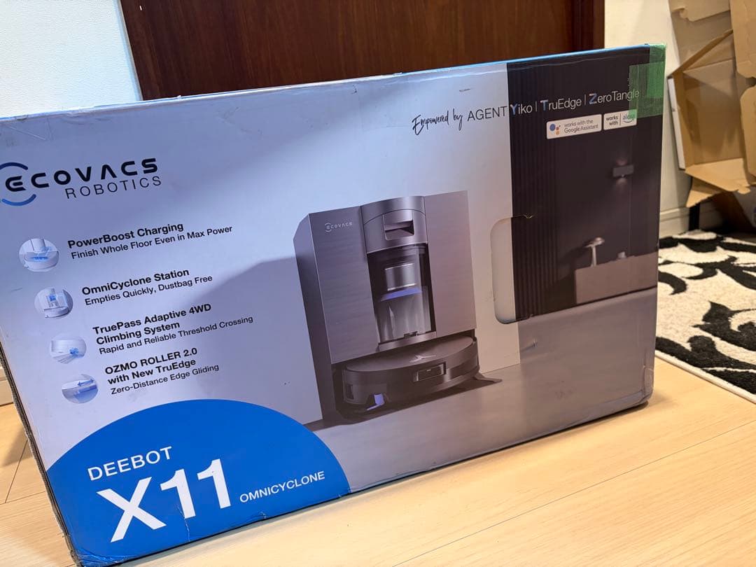 【極美品】DEEBOT X11 ロボット掃除機 本体
