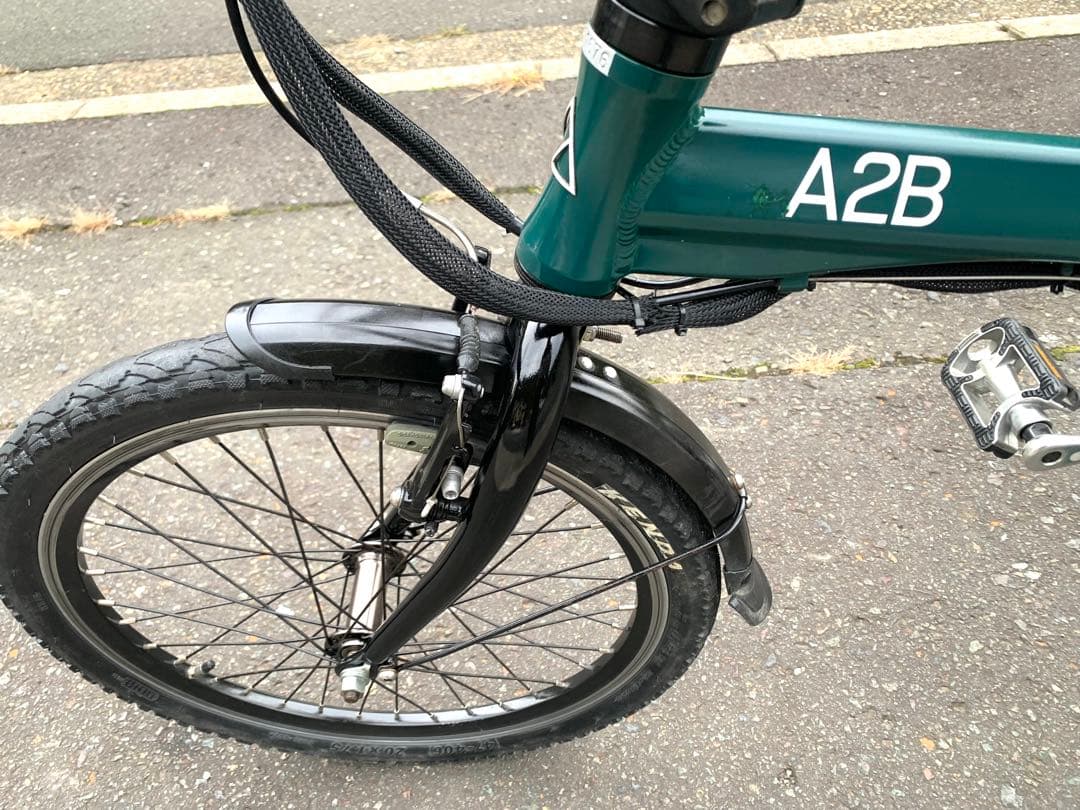 【動作確認済】A2B Kuo 折り畳み電動アシスト自転車 20インチ