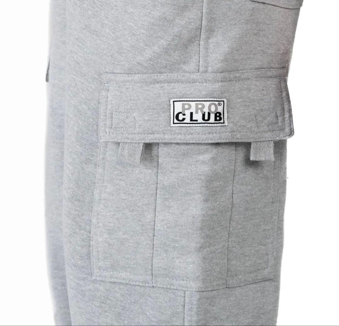 Proclub プロクラブ　スウェット カーゴパンツ　グレー　バギーパンツ　XL