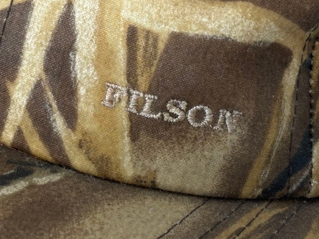FILSON/帽子/オイルド/キャップ/迷彩/レザー/フィルソン/カモ/米国製