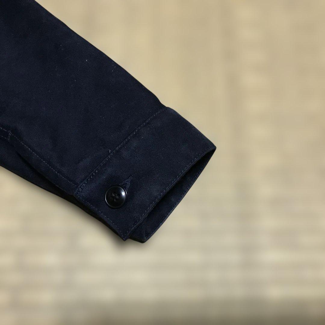 FOB FACTORY フレンチカバーオール ネイビー サイズ2