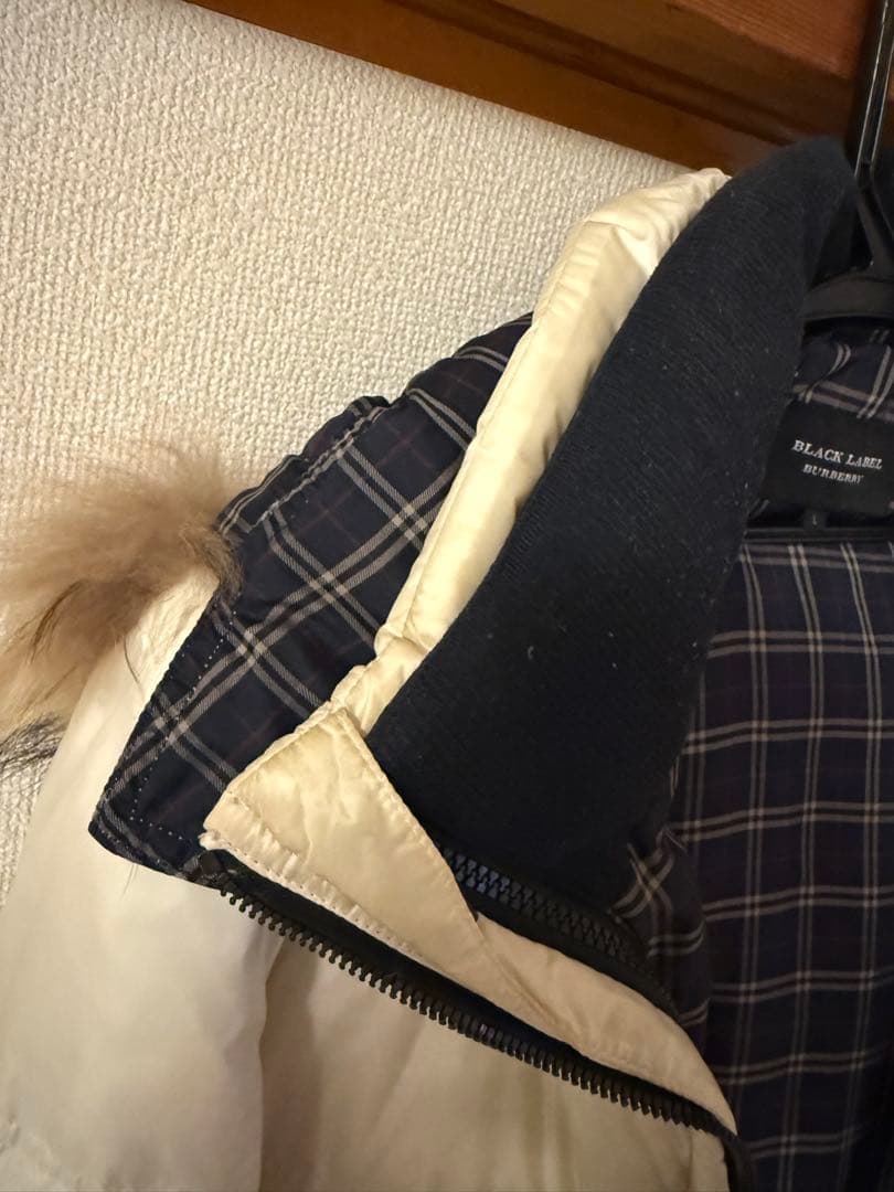み*み様 バーバリー ブラックレーベル ダウンジャケット ベスト脱着式 Lサイズ