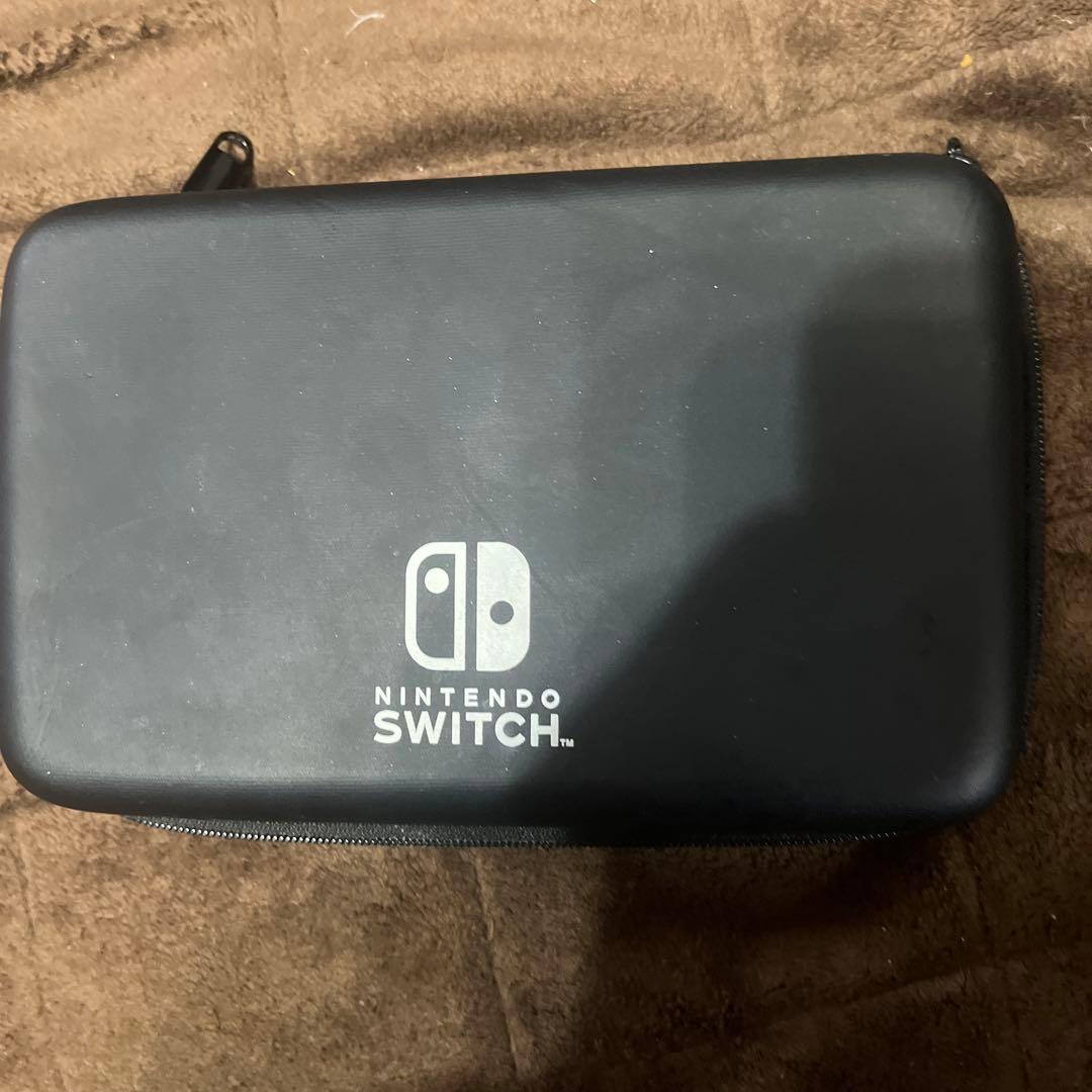 Nintendo Switch 本体 青/赤 キャリングケース付き