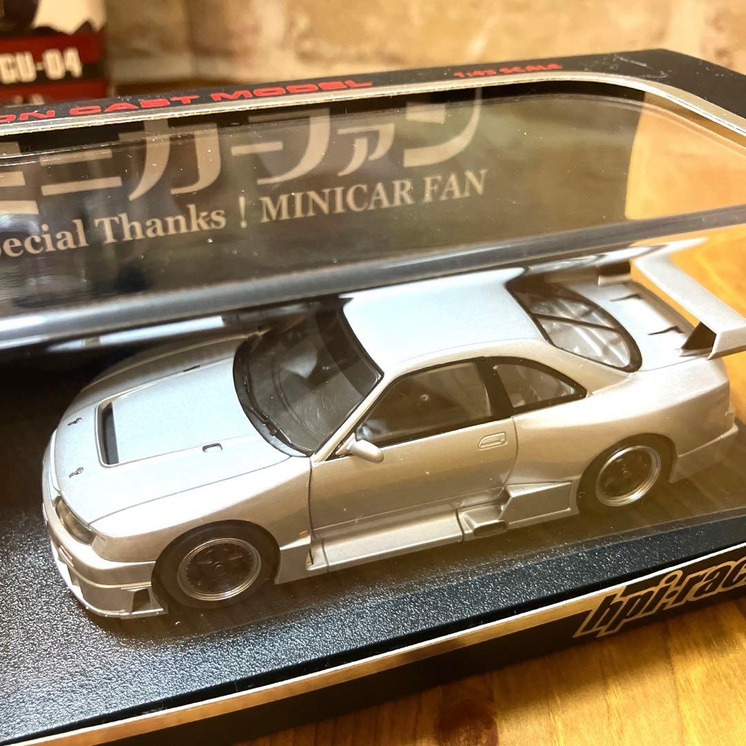 hpi 1/43 NISMO GT-R LM シルバー ブラック　2個セット