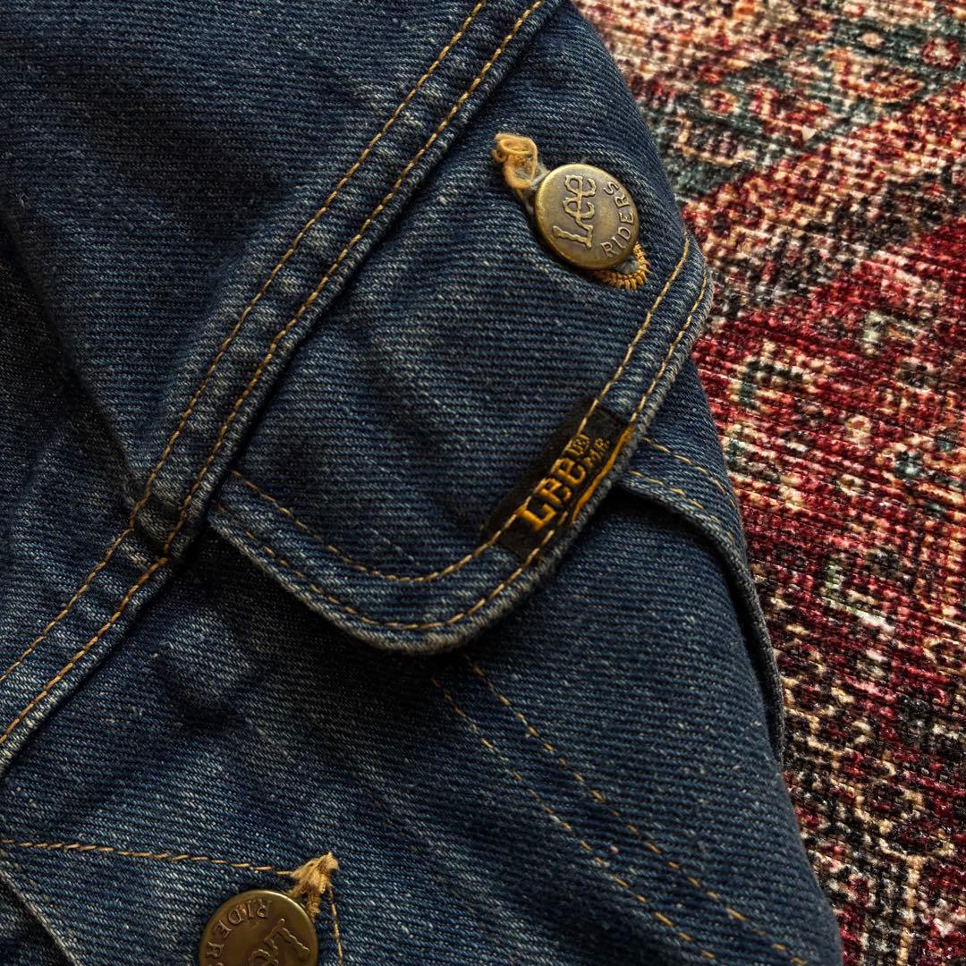 ち*あ様 lee 70s初期　101j デニムジャケット　濃紺　ドス黒