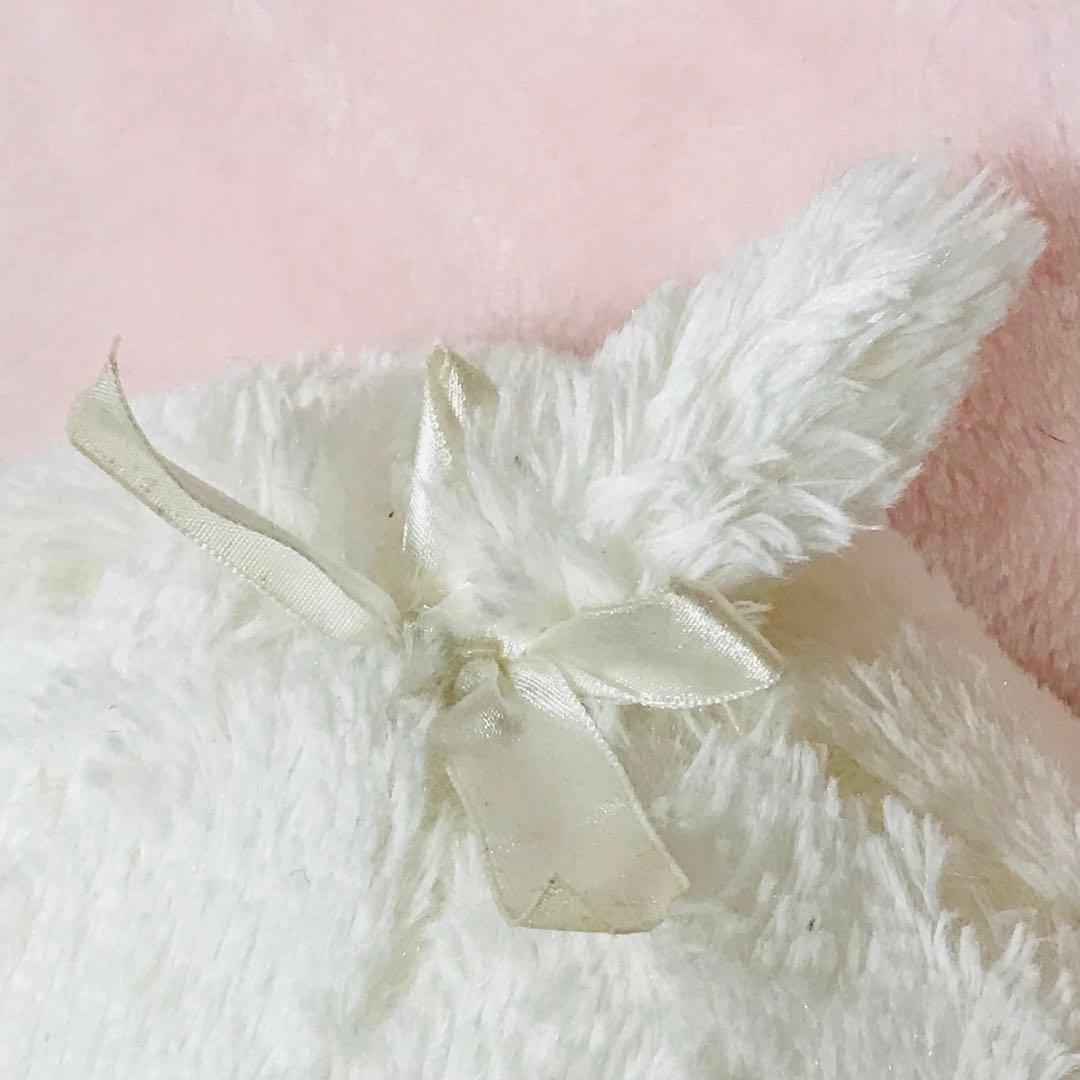 大きめサイズ ホワイト モノトーン モンチッチ 白ぬいぐるみ