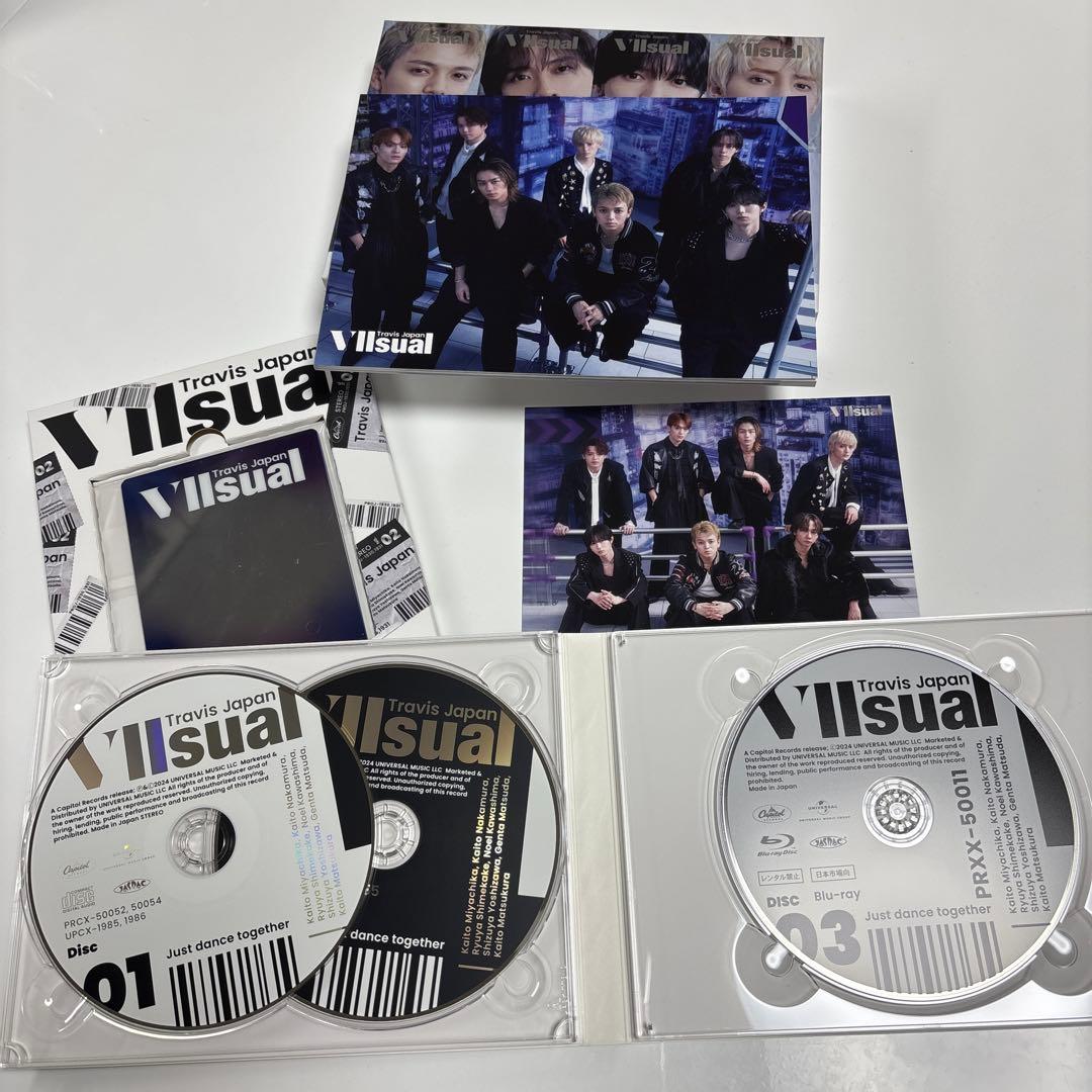 【美品】Travis Japan Viisual CD 3種と特典