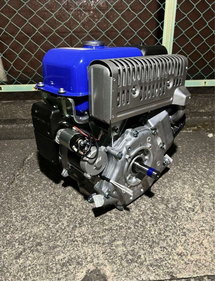 Yamaha MX400 エンジン 青