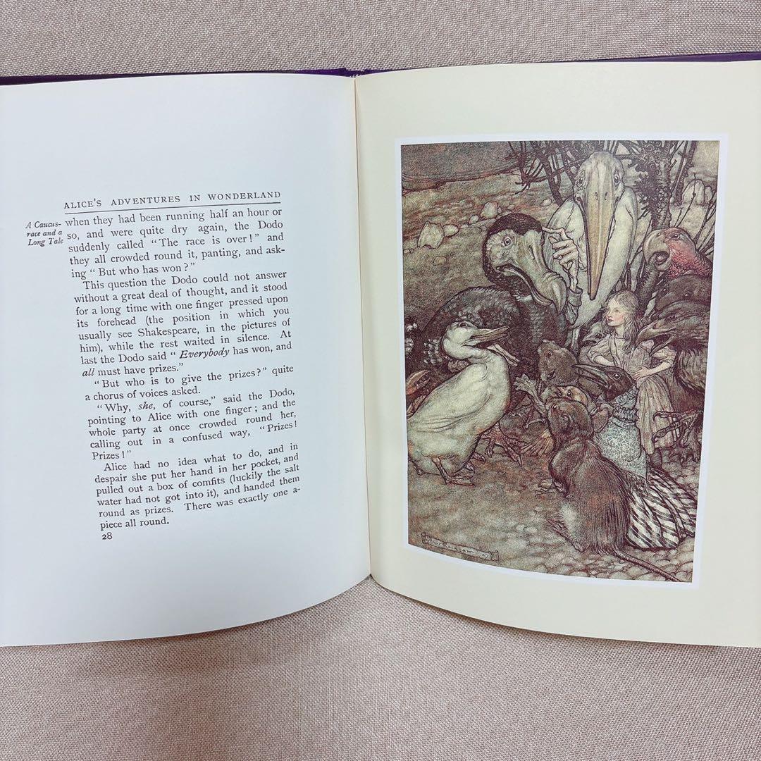 不思議の国のアリス アーサー・ラッカム挿絵付き