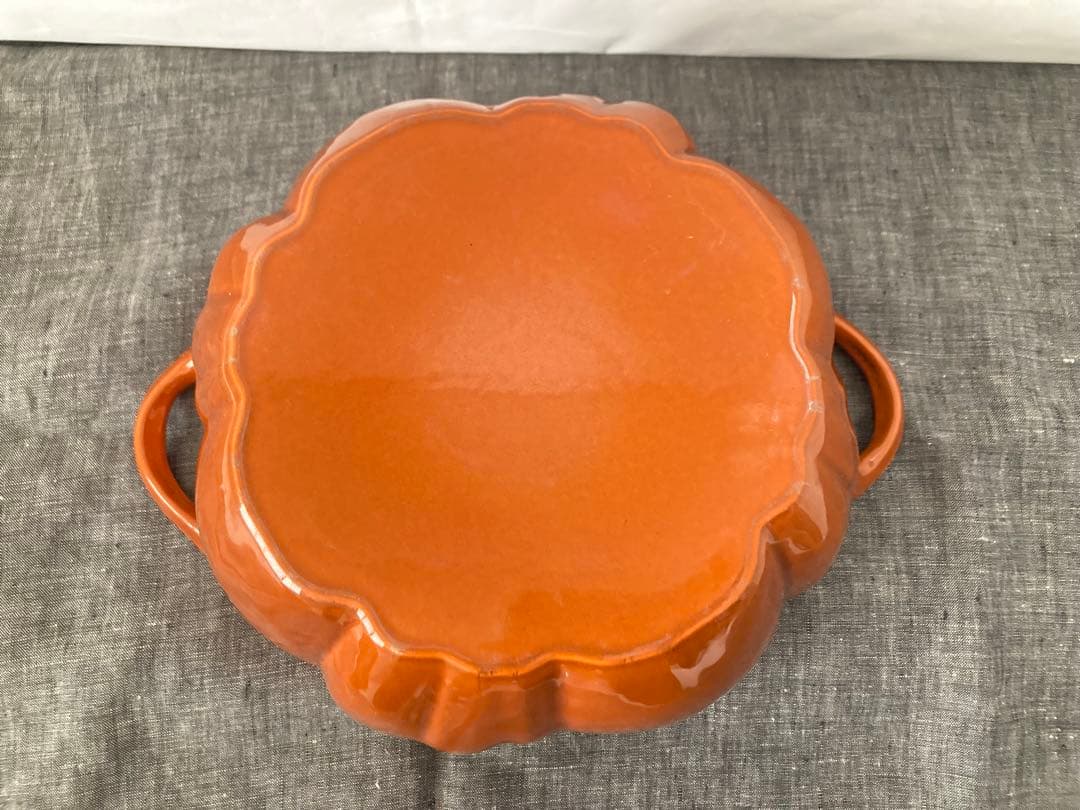 STAUB鍋　パンプキンココット24センチ シナモン