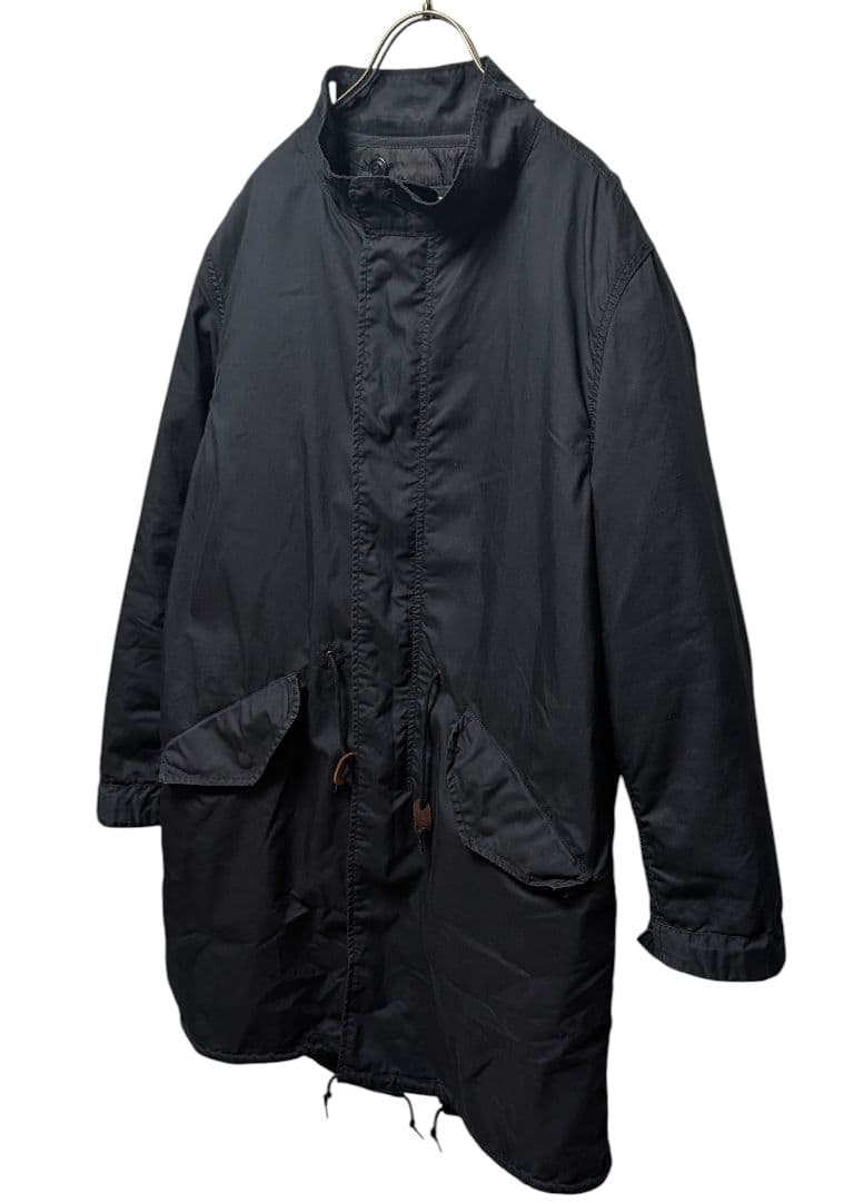 00s Y2K【ALPHA INDUSTRIES】M-65 モッズコート 黒