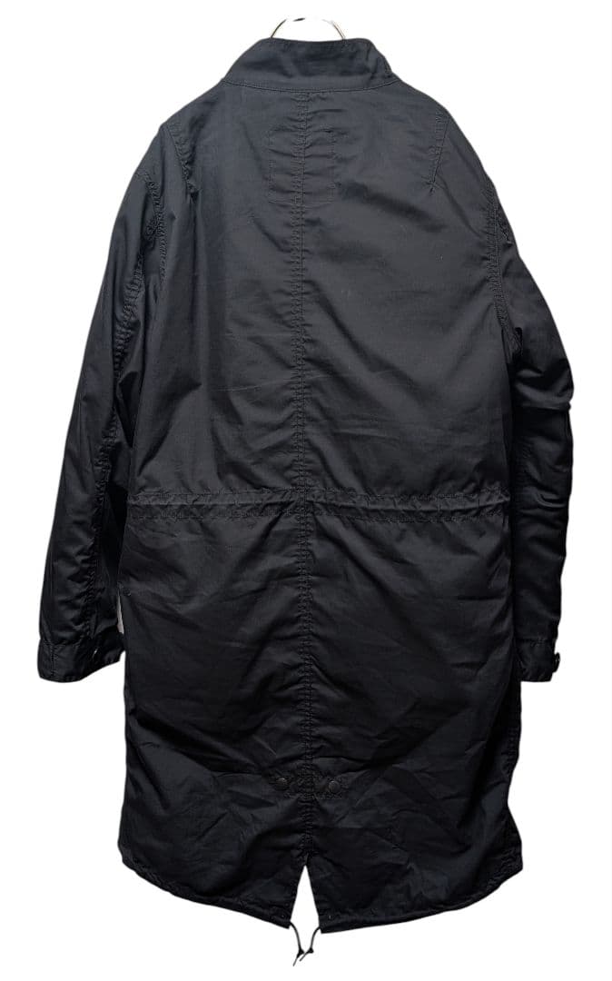 00s Y2K【ALPHA INDUSTRIES】M-65 モッズコート 黒