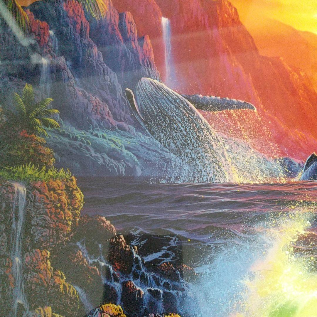 【希少】ラッセン ディズニー　　　　　　　 92.5㌢✕69.5㌢　アートパネル