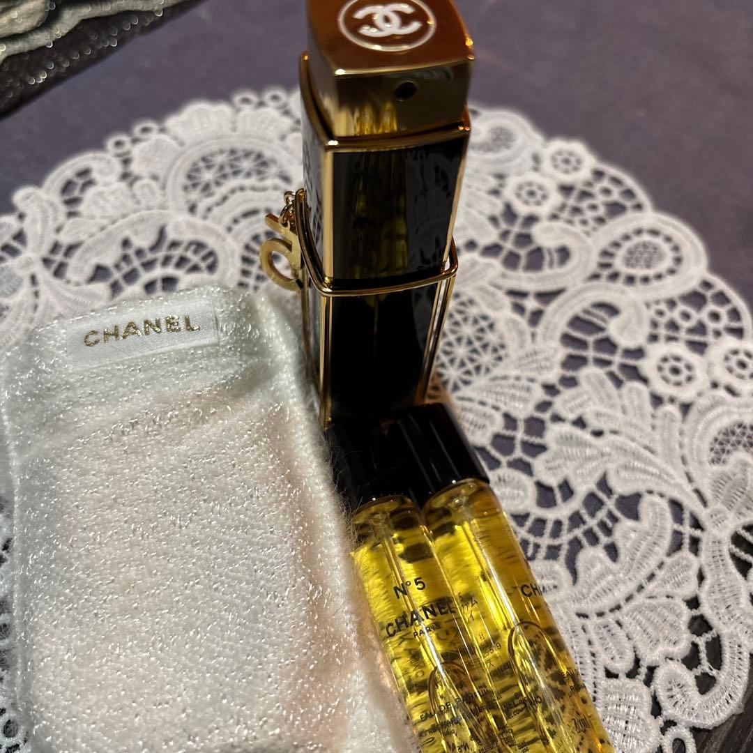 【中古】CHANEL シャネル N°5バーススプレイ　ミニ ツィスト