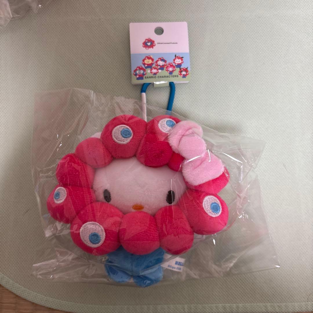 ミャクミャク　サンリオ　コラボ　ぬいぐるみ　カラビナ付　コンプリート　万博限定