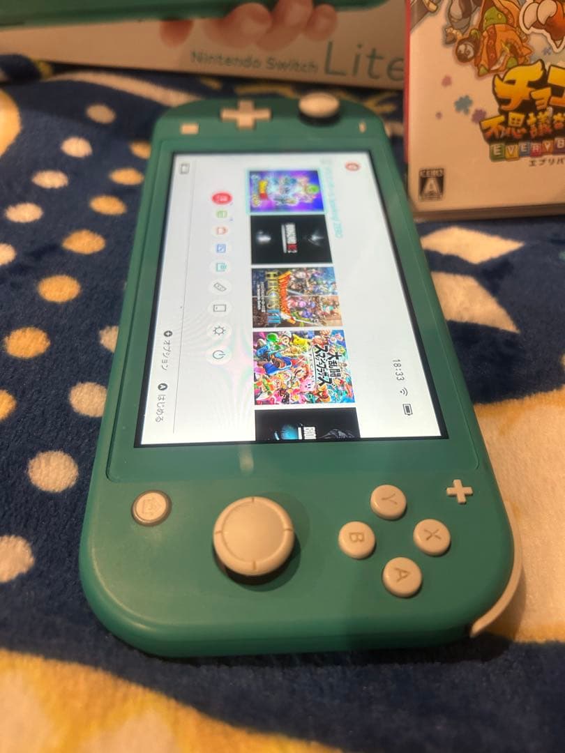 Switch Lite ターコイズ 本体 + ゲームソフト　スイッチライト
