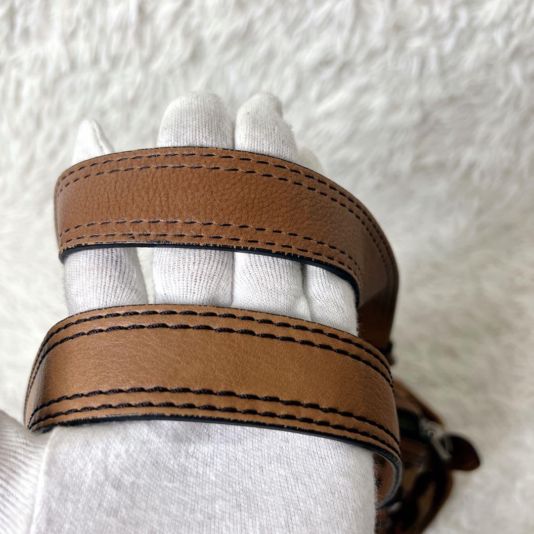 バッグ FOSSIL Y2K Patchwork Suede Leather Bag