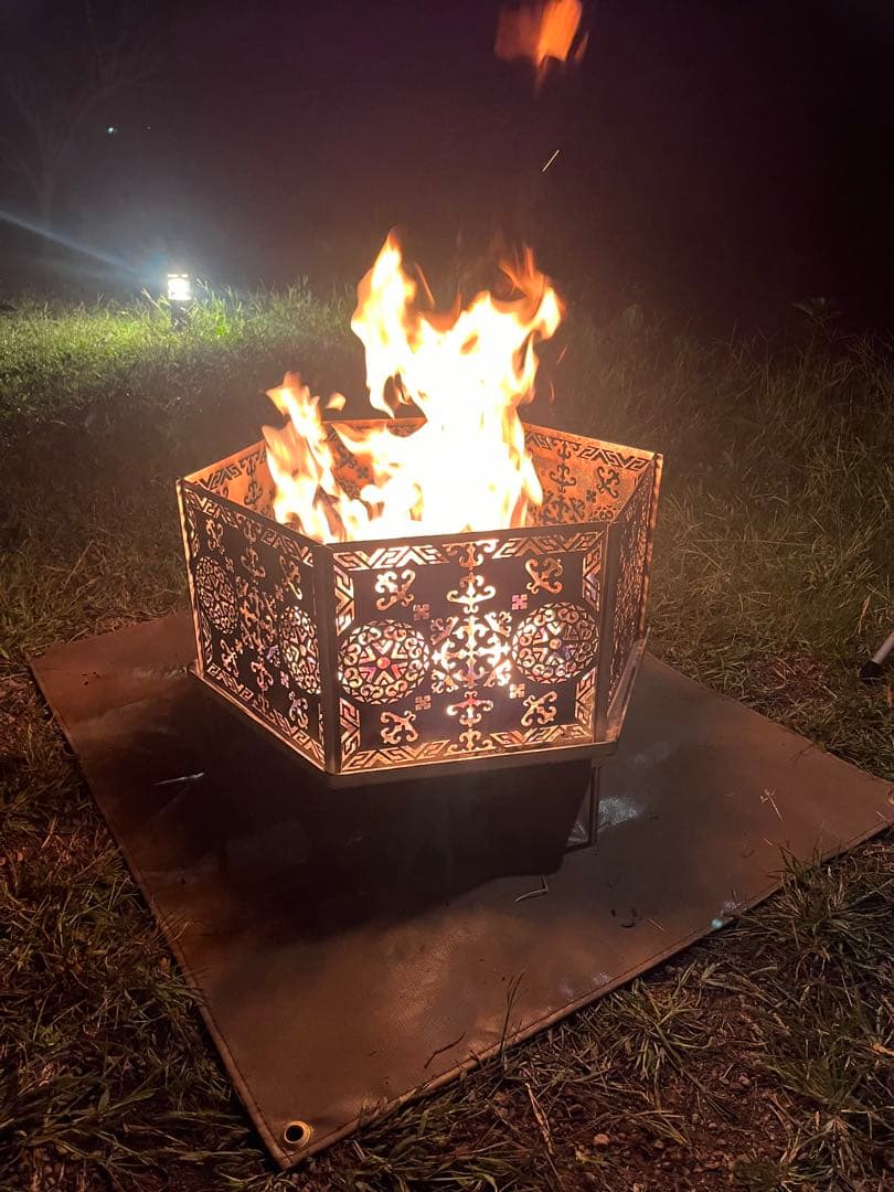 藤原組 焚き火台「はじまり」キャンプ アウトドア 焚火台　定価57,000円