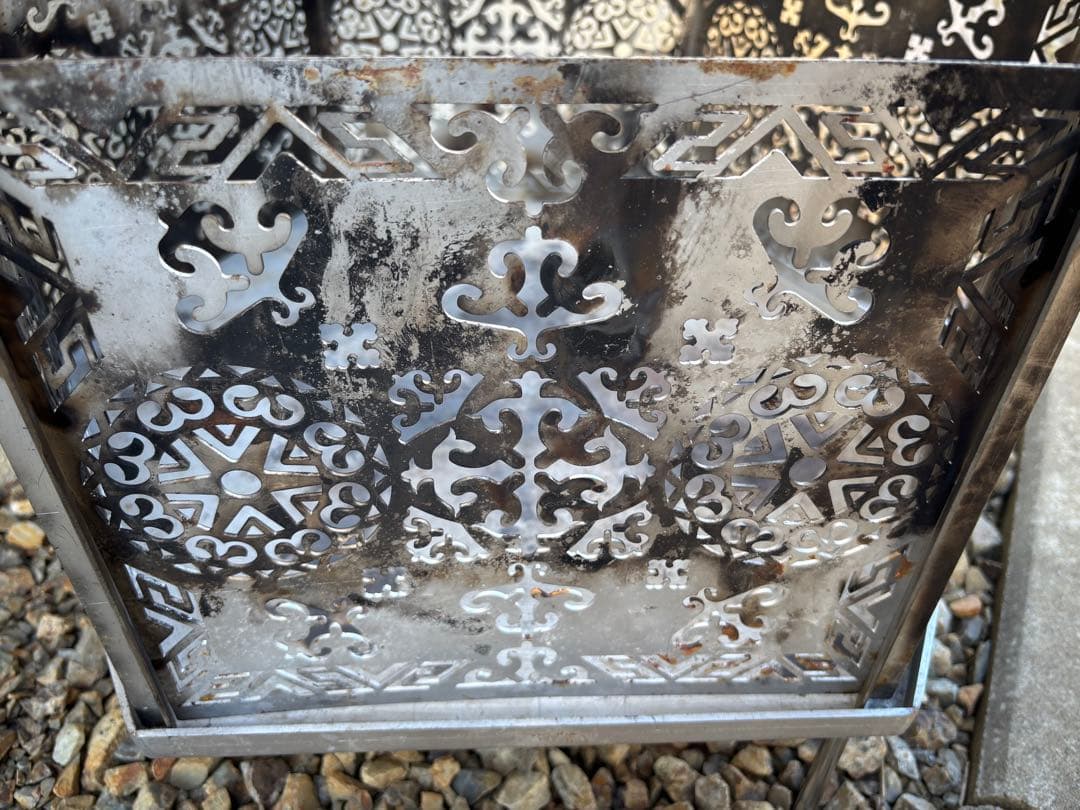 藤原組 焚き火台「はじまり」キャンプ アウトドア 焚火台　定価57,000円