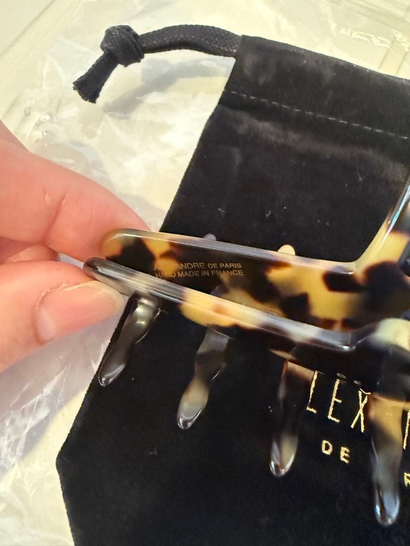 ALEXANDRE DE PARIS アレキサンドルドゥパリ　　ヘアクリップ