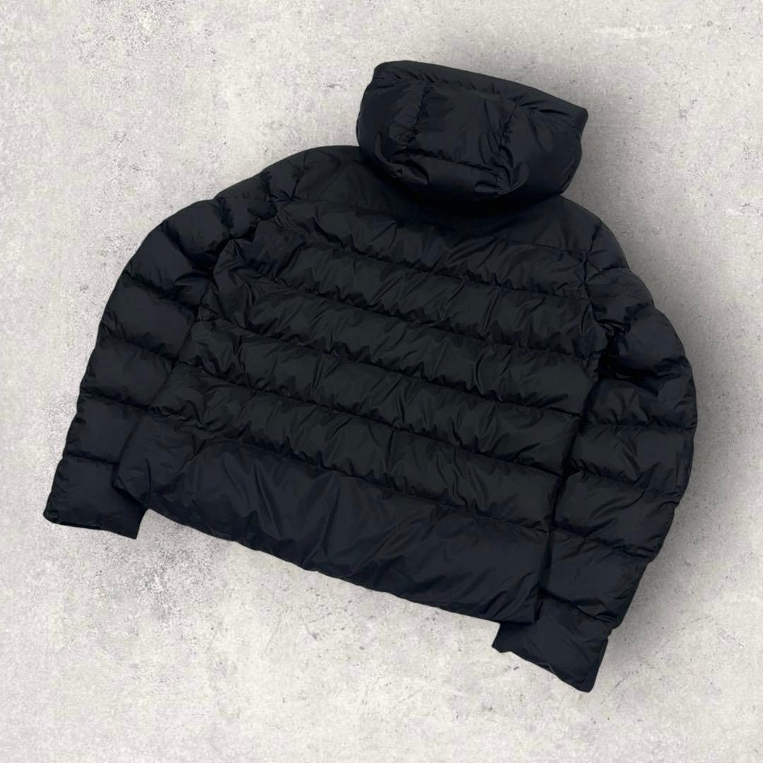 .1695【美品・QR鑑定済み】モンクレール　希少5サイズ ダウンジャケット　黒
