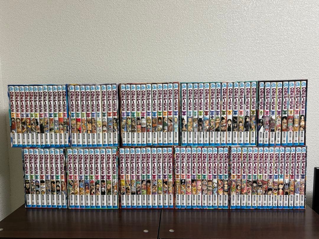 ワンピース1巻〜110巻セット　箱有り