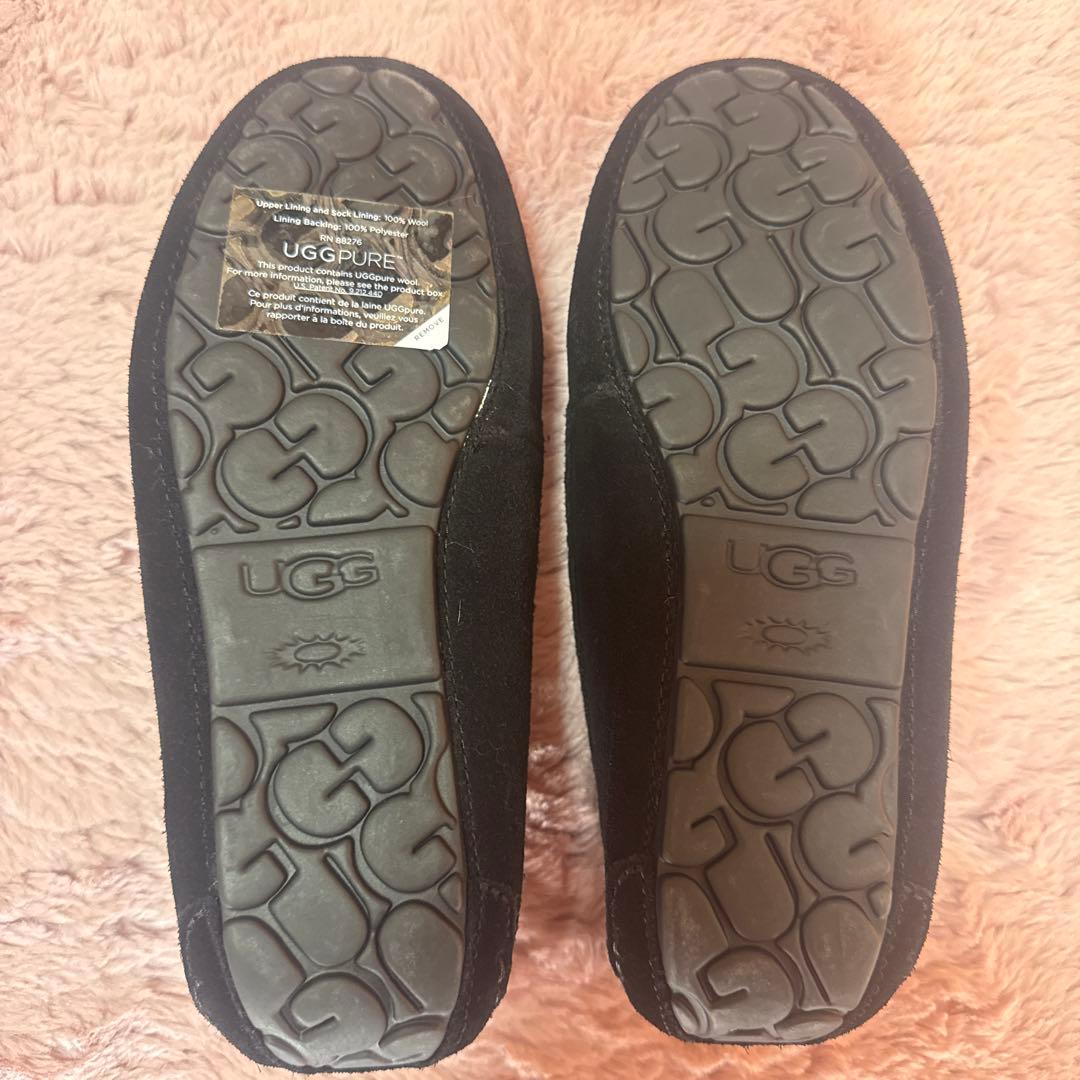 新品未使用 UGG Ansleyアンスレー チャームジェム サイズ8 ブラック