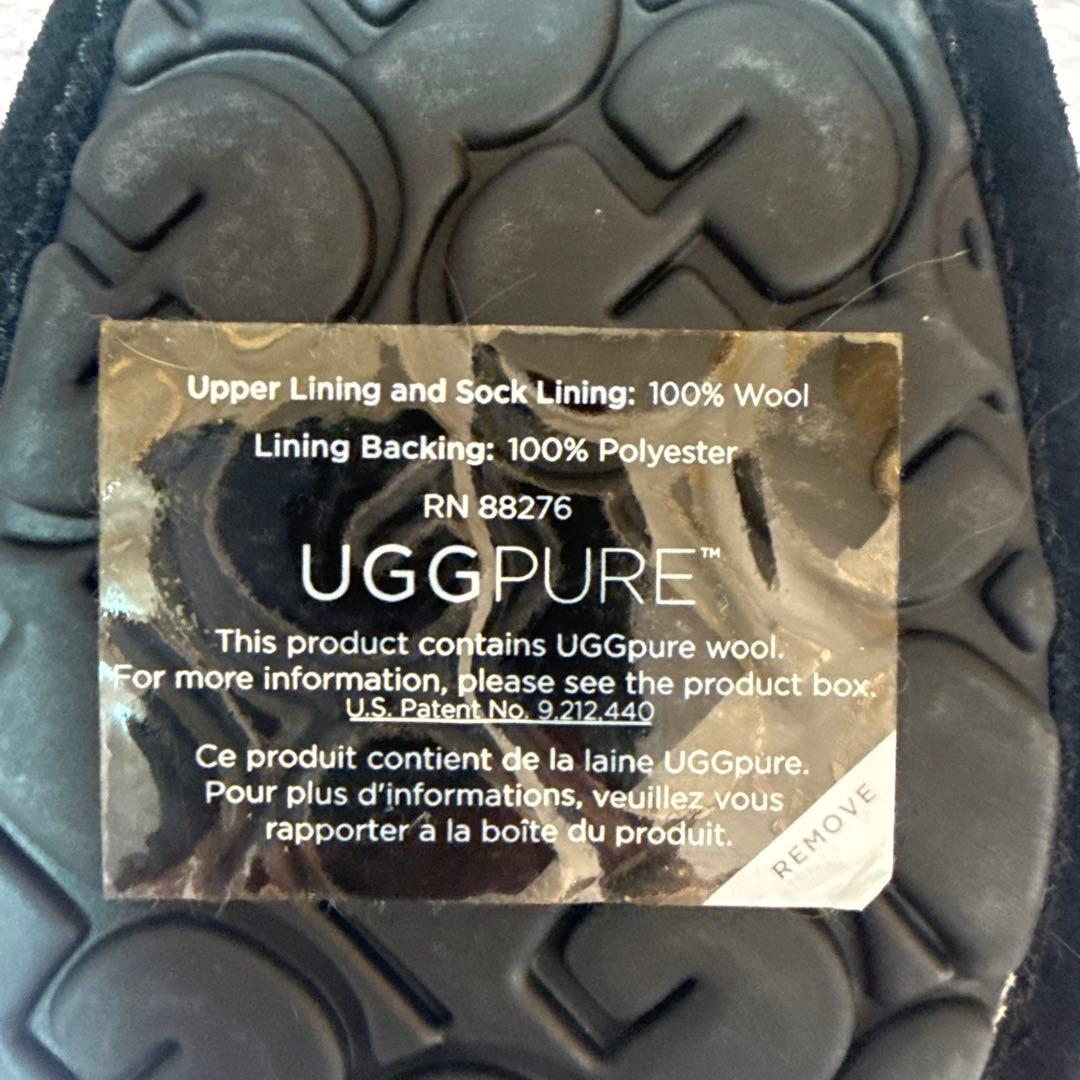 新品未使用 UGG Ansleyアンスレー チャームジェム サイズ8 ブラック