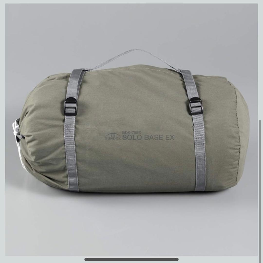 【美品】バンドックソロベースEX+フロントウォール+薪ストーブセット