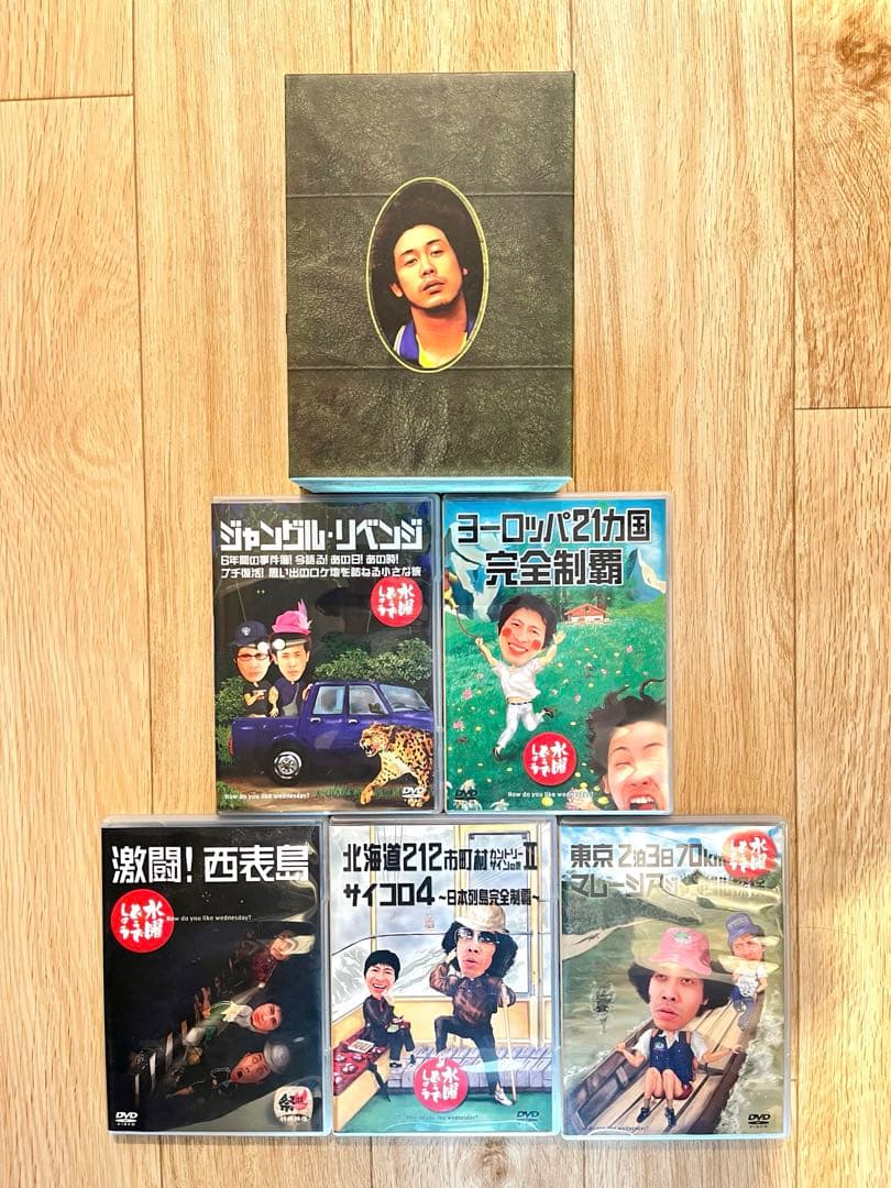 正規品）水曜どうでしょうDVD&Blu-ray BOX（vol1～6）セット