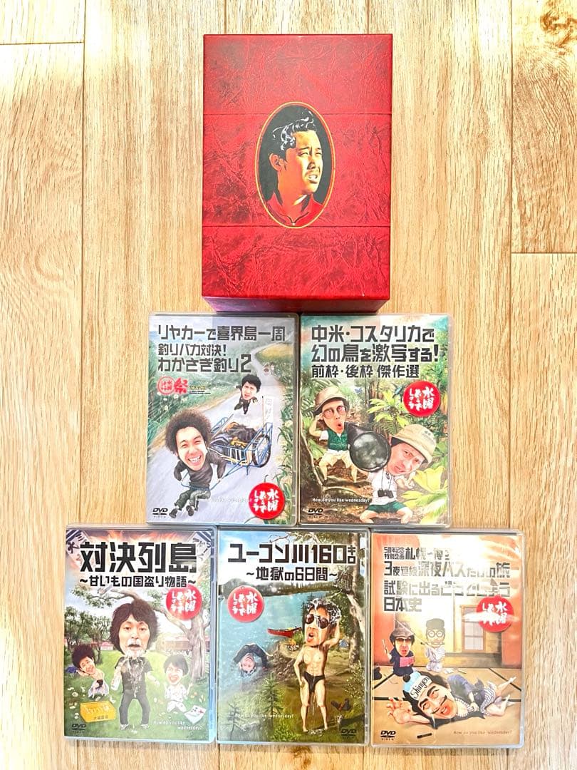 正規品）水曜どうでしょうDVD&Blu-ray BOX（vol1～6）セット