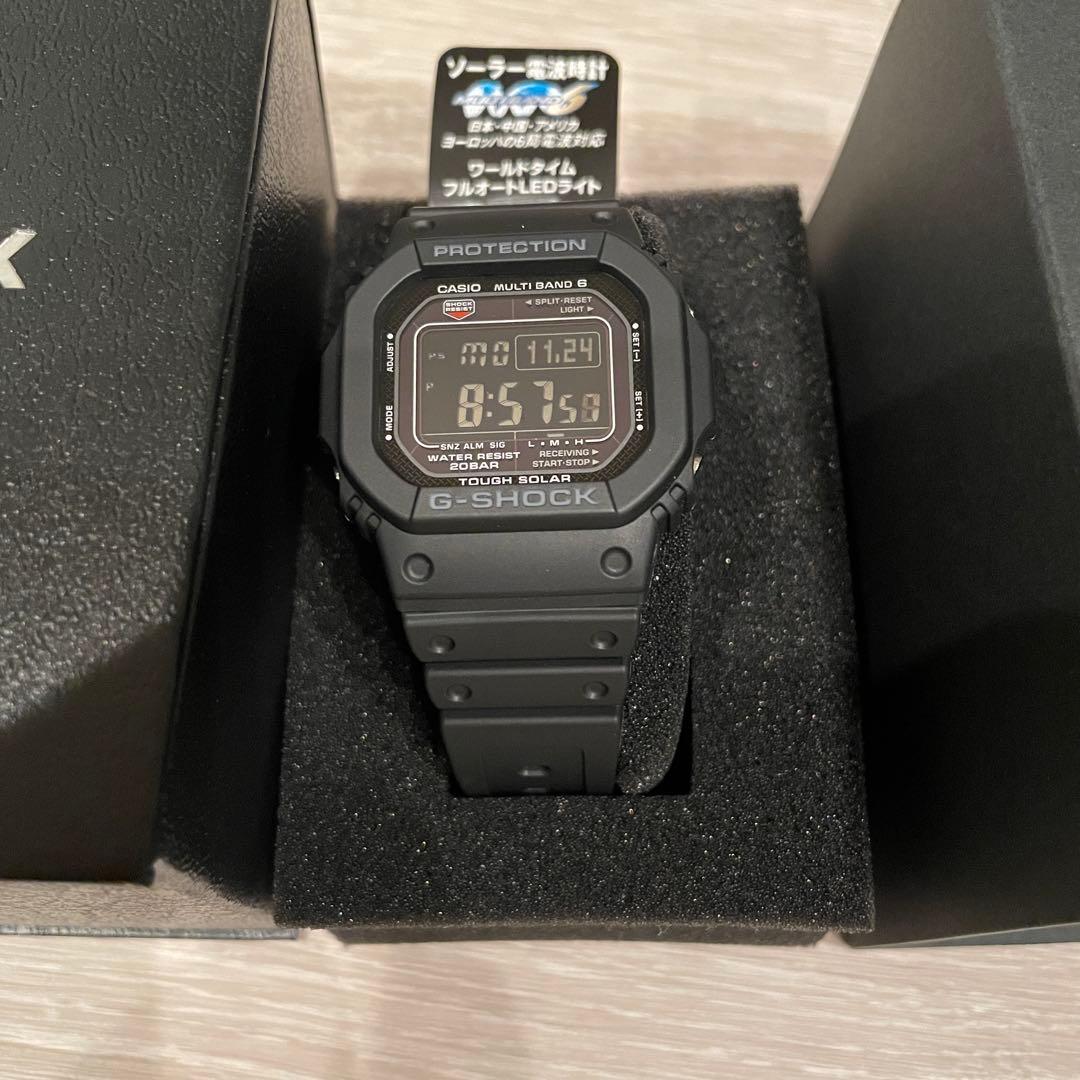 【新品未使用】電波ソーラー カシオ G-SHOCK GW-M5610U-1BJF
