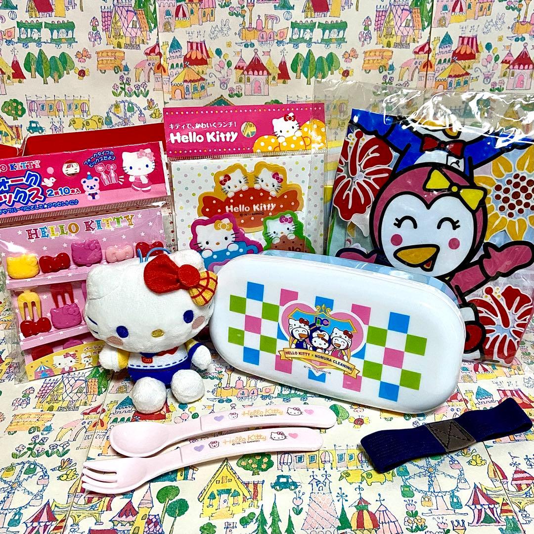 ハローキティ まとめ売り ひよこキティちゃん ぬいぐるみ マグ ご当地根付け 他