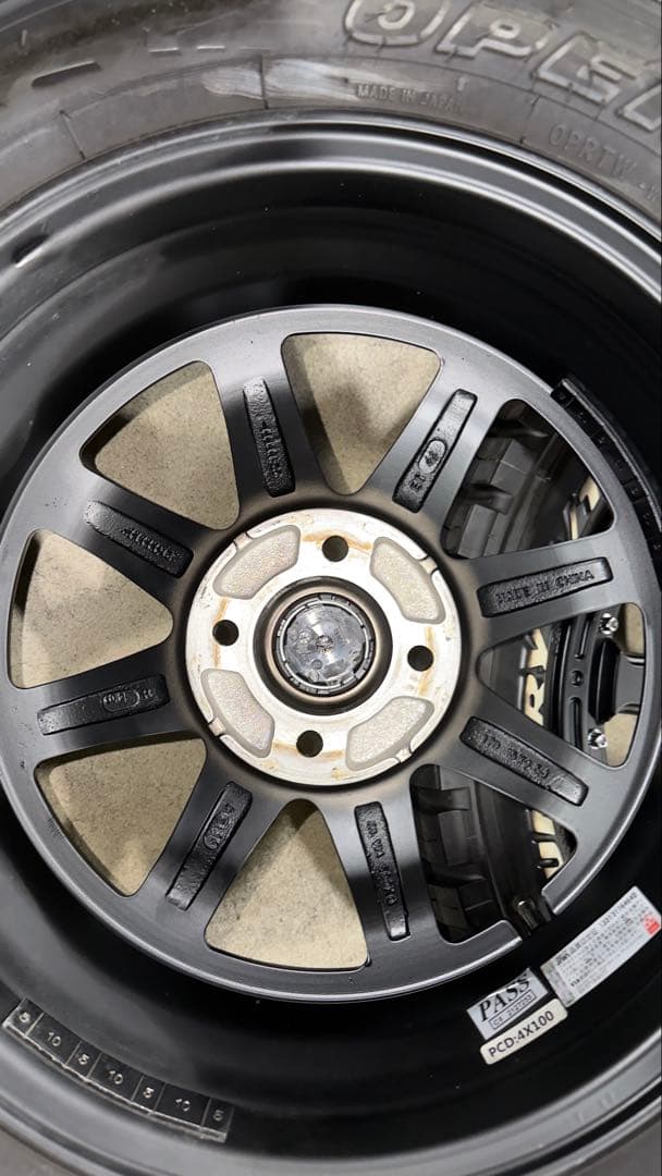 バリ溝！165/65R15 オープンカントリーRT × エクストリームJ 4本