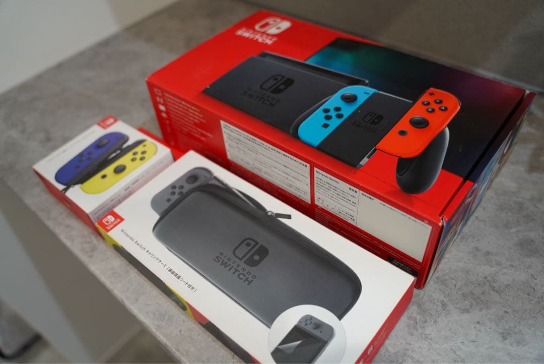 Nintendo Switch 本体　コントローラー交換済み