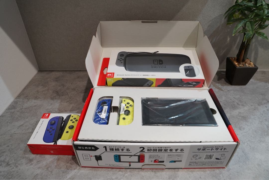 Nintendo Switch 本体　コントローラー交換済み