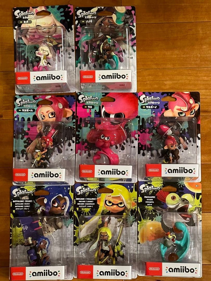amiibo スプラトゥーン 8種セット