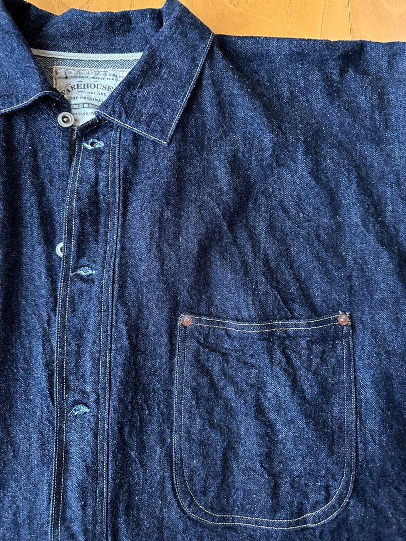 ウエアハウス2212 オープンフロント デニムジャケット カバーオール