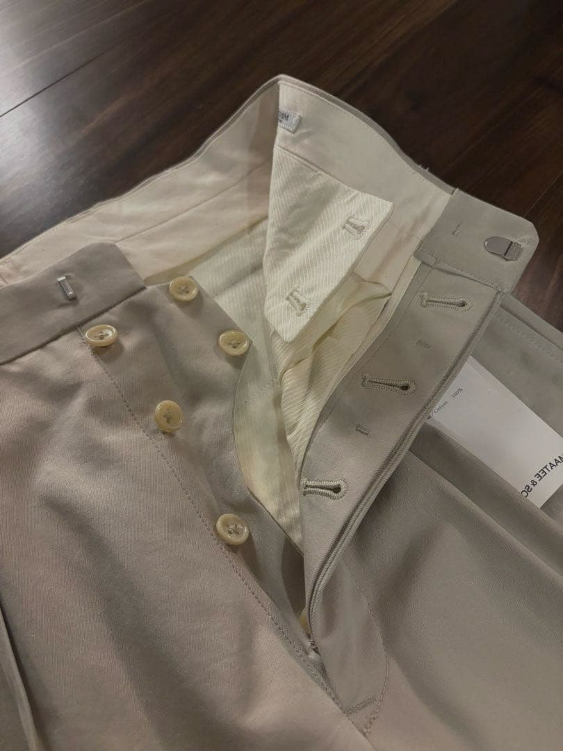 MAATEE&SONS 俺のチノパン CHINO 2 薄ベージュ サイズ1