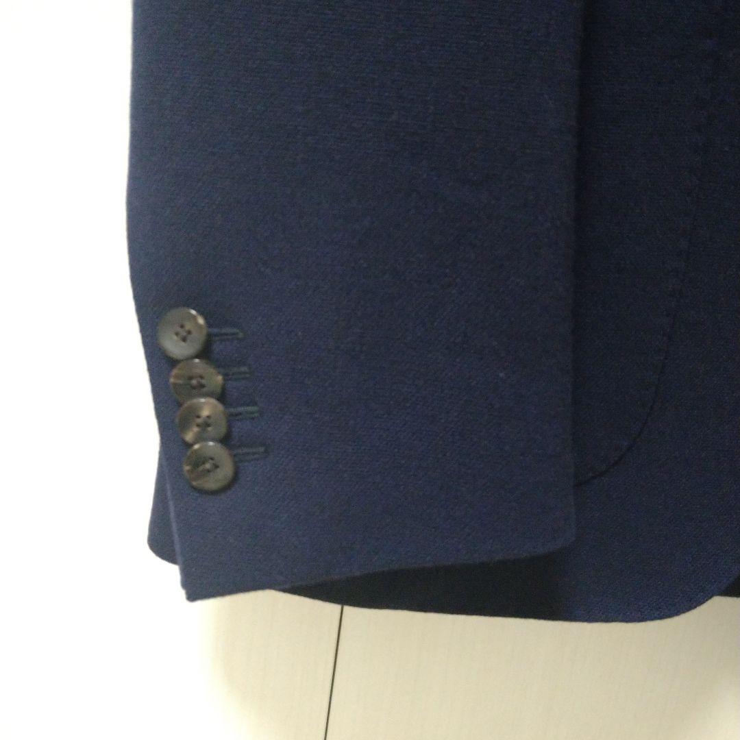 ペーターラルディーニ　ホップサックジャケット　SIZE44 ネイビー