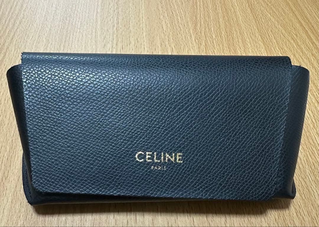 CELINE セリーヌ ロゴ サングラス ターコイズ 美品