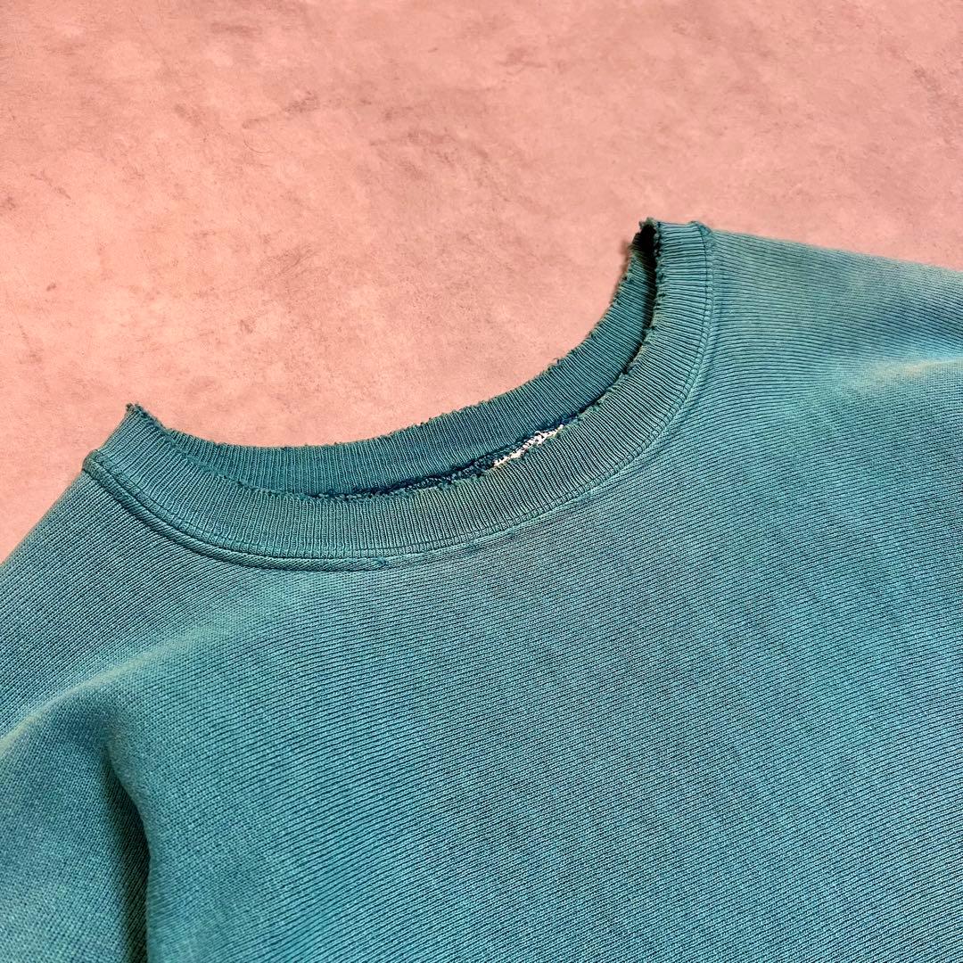 トップス Champion 90s reverse weave Tiffany Blue