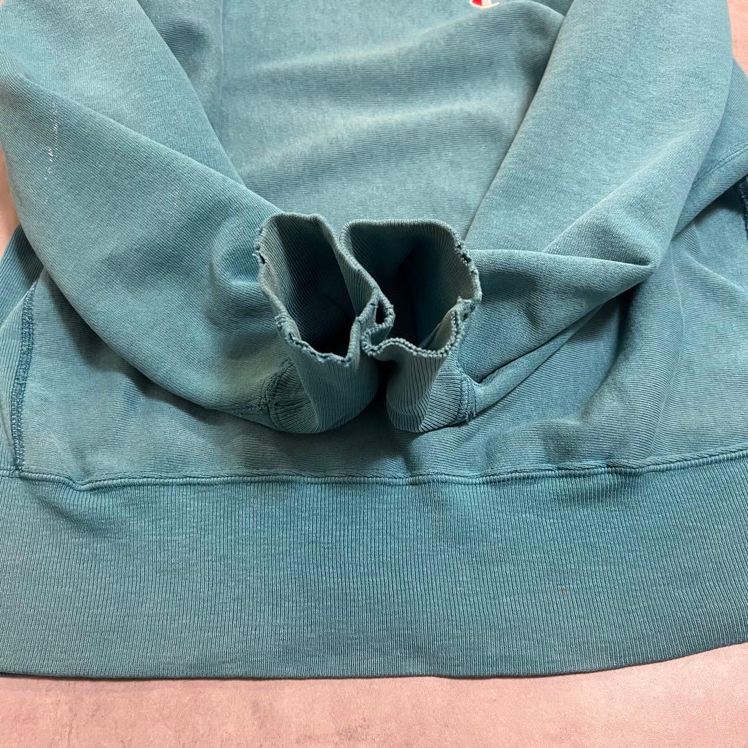 トップス Champion 90s reverse weave Tiffany Blue