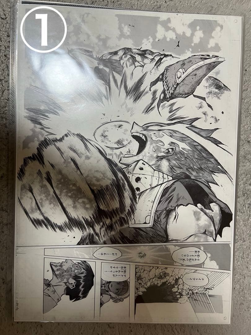 僕のヒーローアカデミア　複製原稿　6点セット