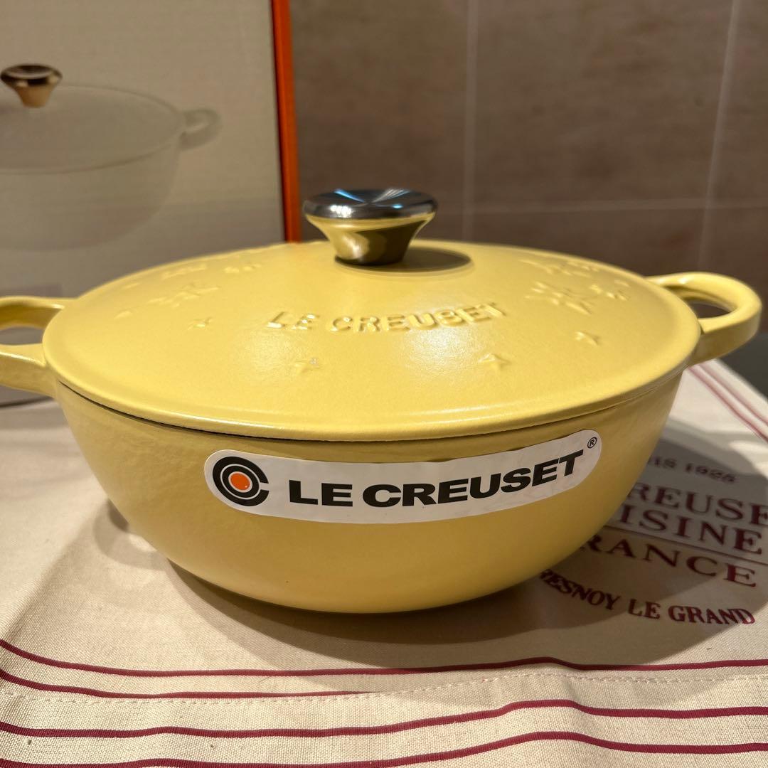 ルクルーゼ マルミット スターレリーフ ミモザ 22