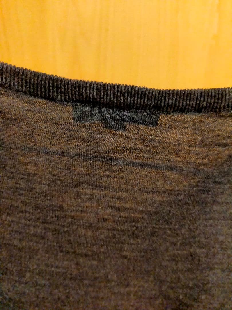 【美品】ジョンスメドレー Vネック ウールニット サイズS