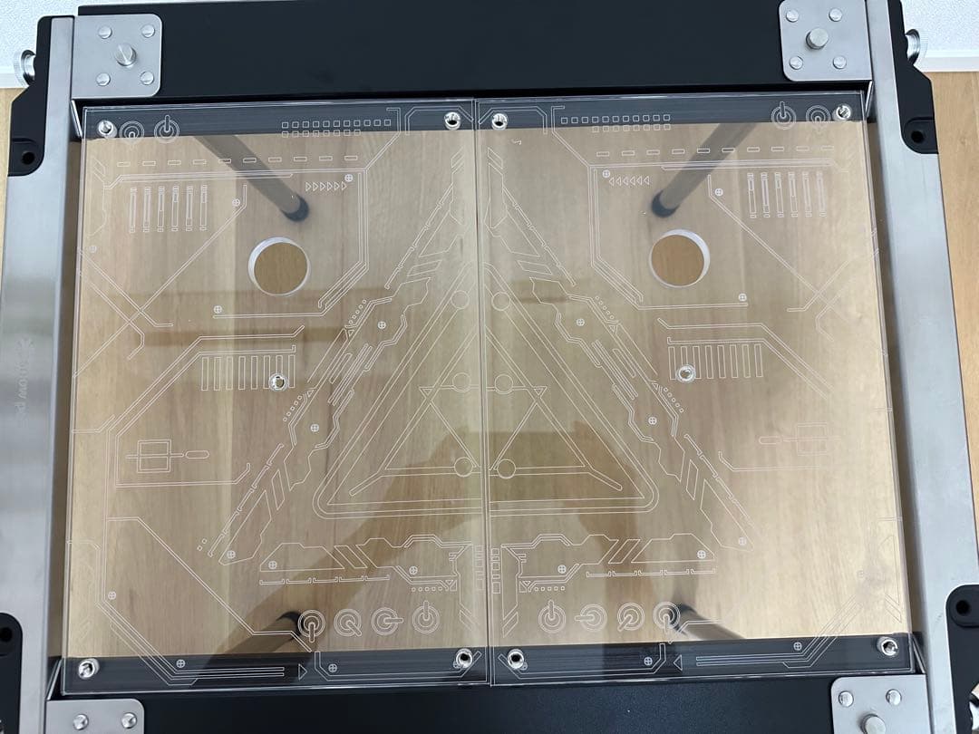 スノーピーク IGT企画 対応 アクリル天板 1ユニット 2枚セット ケース付2