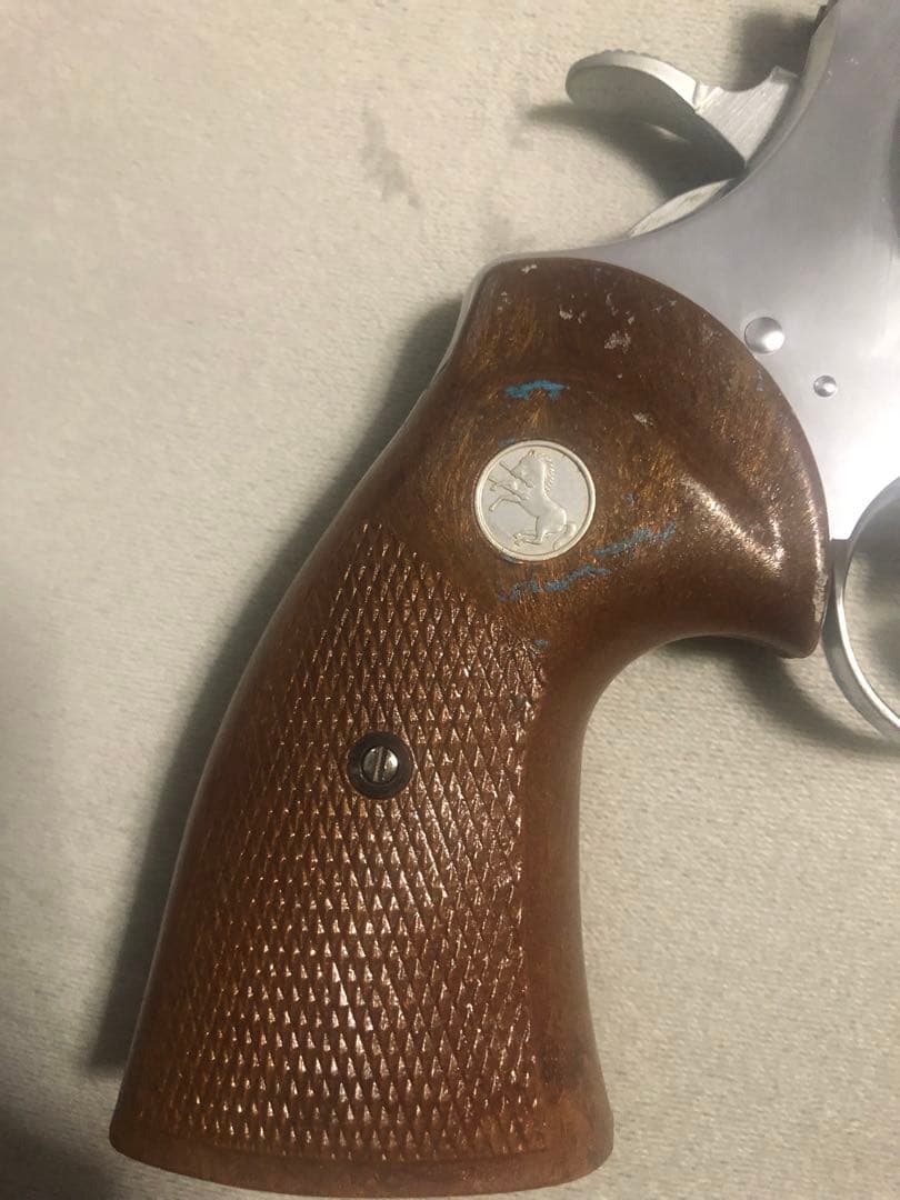 パイソン357 マグナム　ガスガン　ステンレス製　JASG 日本製　コクサイ