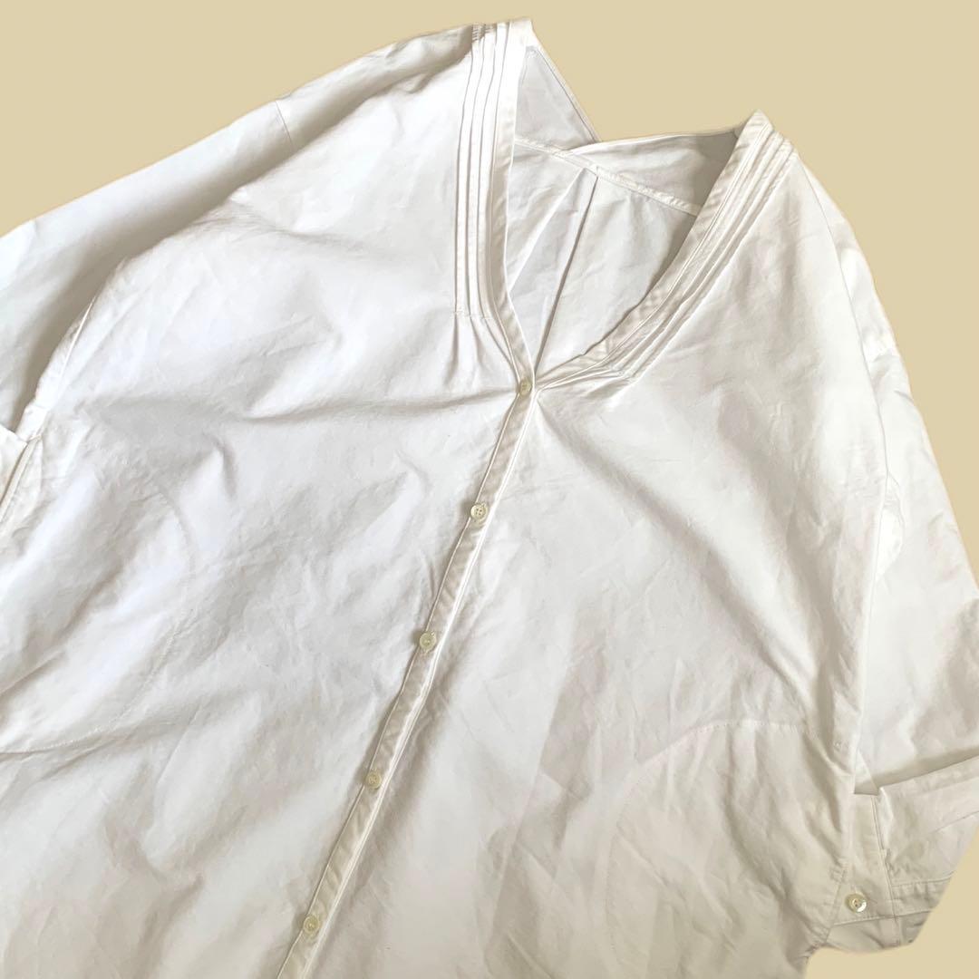 macco様 SEA シー セーラーデザイン Vネック シャツワンピース