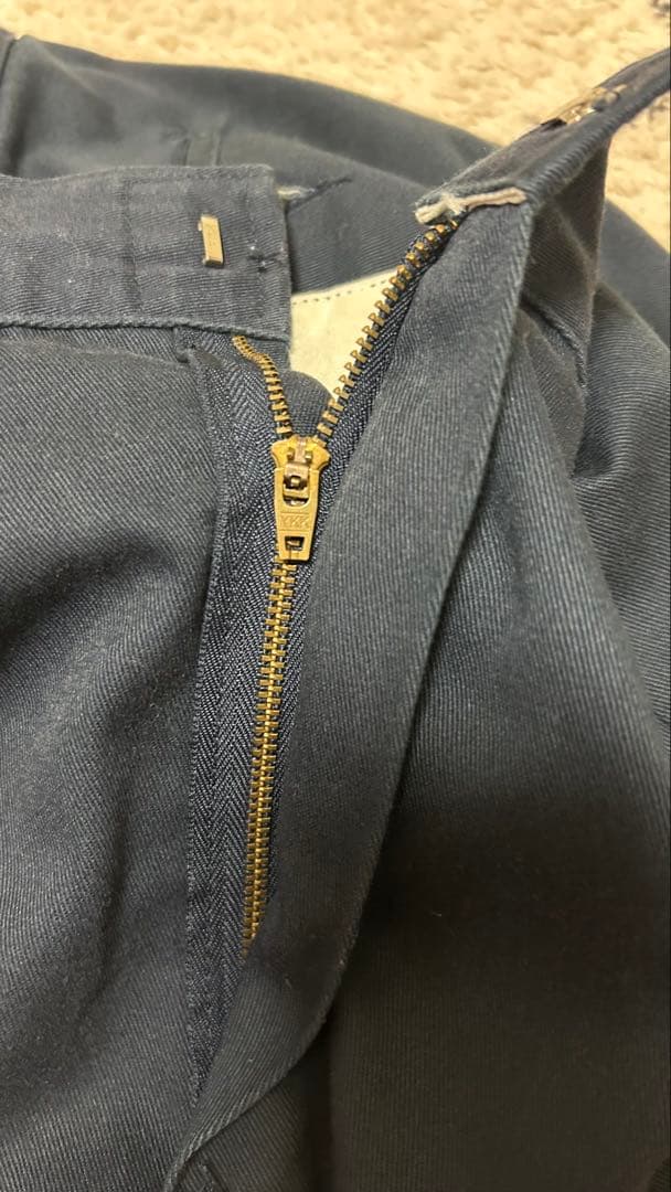 【USA製】Dickies874 90s w34 l32 ネイビー YKKジップ